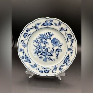 Blue Danube Salad/Lunch Plate – 8.75", Rectangular Backstamp (1977–2000), Japan